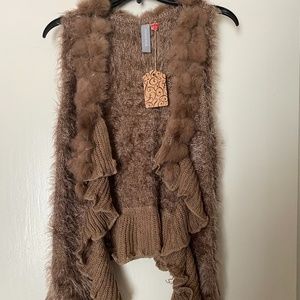 Faux Fur Boho Vest